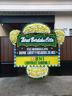 Papan Bunga Duka di Ranjeng